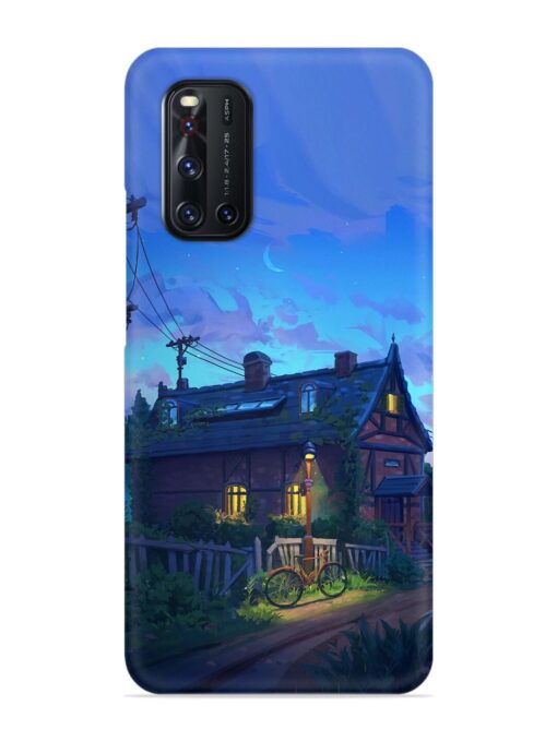 Beautiful Village House Snap Case for Vivo V19 Zapvi