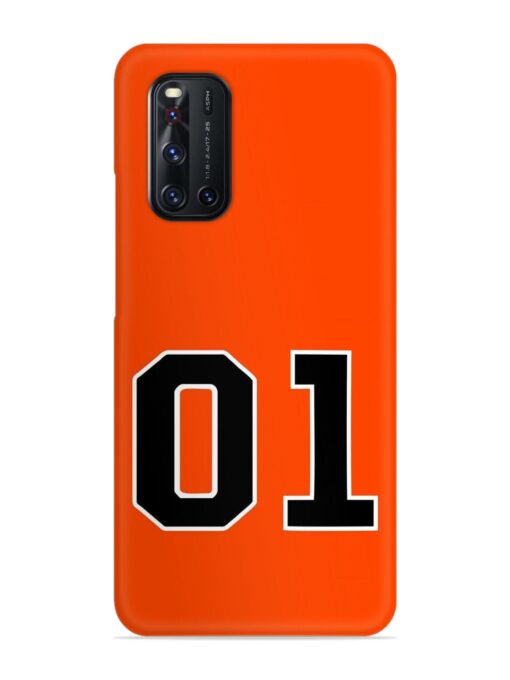 01 Number Snap Case for Vivo V19