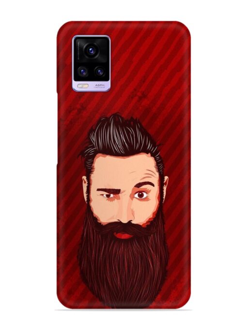 Beardo Man Snap Case for Vivo V20 Zapvi