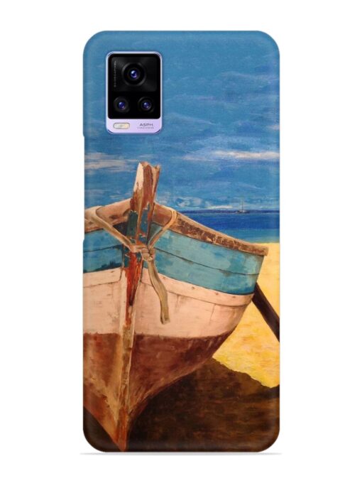 Canvas Painting Snap Case for Vivo V20 Zapvi