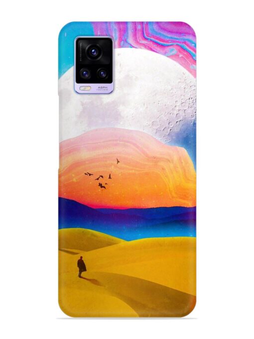 Sandy Desert Snap Case for Vivo V20 Zapvi