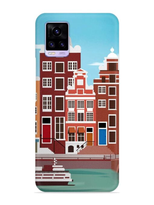 Scenery Architecture Amsterdam Landscape Snap Case for Vivo V20 Zapvi