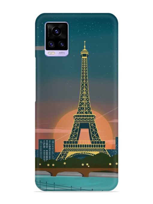 Scenery Architecture France Paris Snap Case for Vivo V20 Zapvi