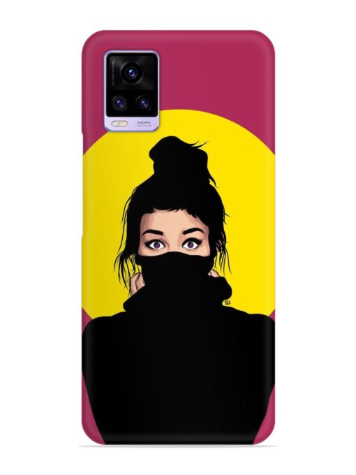 Girly Vector Snap Case for Vivo V20 Zapvi