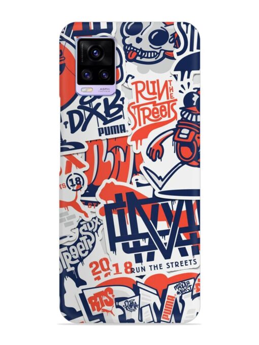 Run The Street Snap Case for Vivo V20 Zapvi