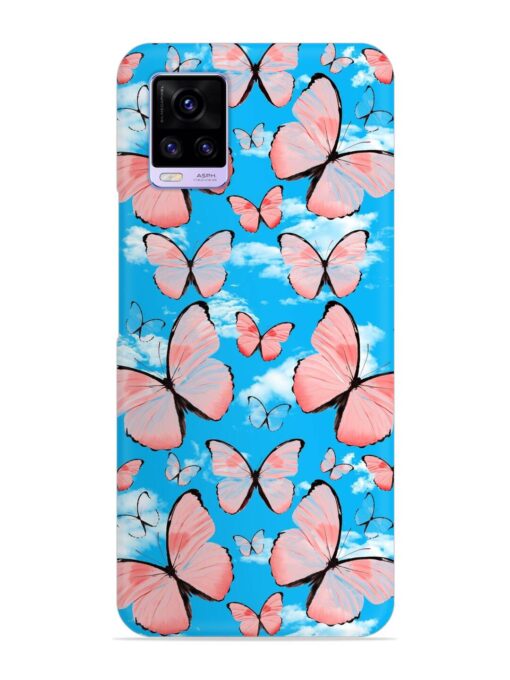 Seamless Pattern Tropical Snap Case for Vivo V20 Zapvi