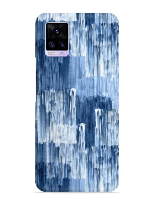 Abstract Pattern Stripes Snap Case for Vivo V20 Zapvi