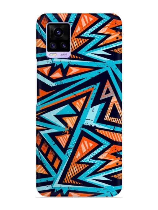 Abstract Seamless Grunge Snap Case for Vivo V20 Zapvi