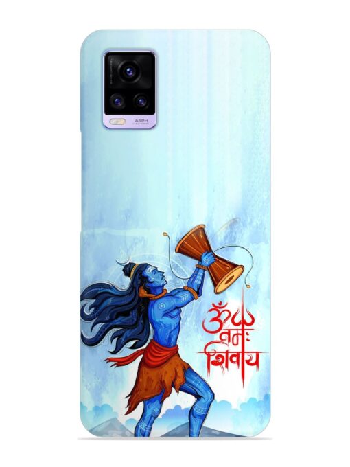 Illustration Lord Shiva Snap Case for Vivo V20 Zapvi