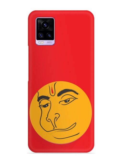 Lord Hanuman Vector Snap Case for Vivo V20 Zapvi