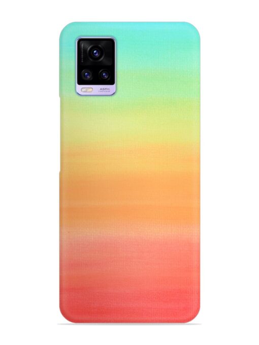 Background Sky Watercolor Snap Case for Vivo V20 Zapvi