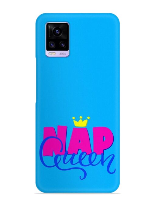 Nap Queen Quote Snap Case for Vivo V20 Zapvi