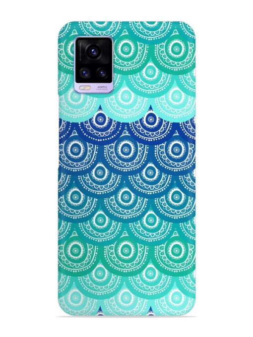 Ethnic Seamless Pattern Snap Case for Vivo V20 Zapvi