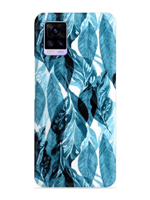 Leaves Pattern Jungle Snap Case for Vivo V20 Zapvi