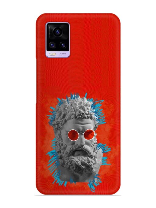 Contemporary Art Concept Snap Case for Vivo V20 Zapvi