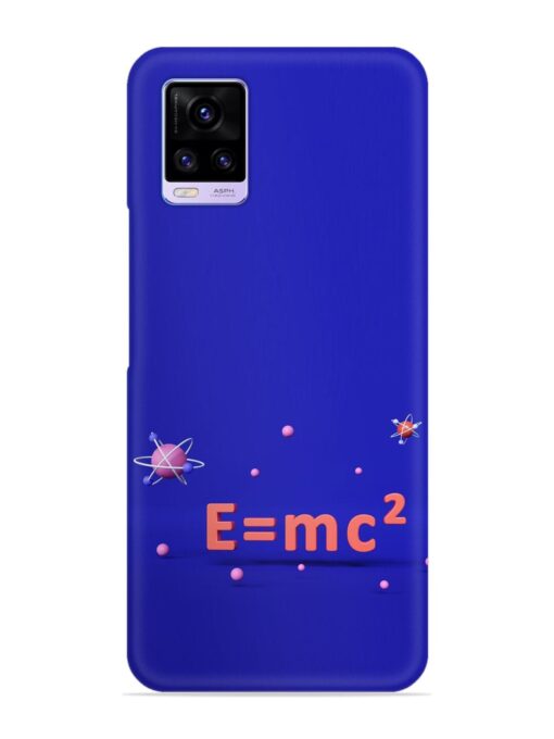 Formula Relativity Equation Snap Case for Vivo V20 Zapvi