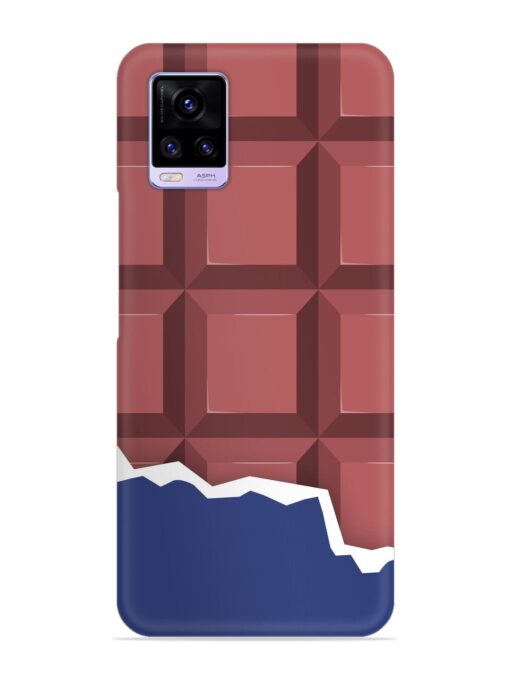 Chocolate Vector Art Snap Case for Vivo V20 Zapvi