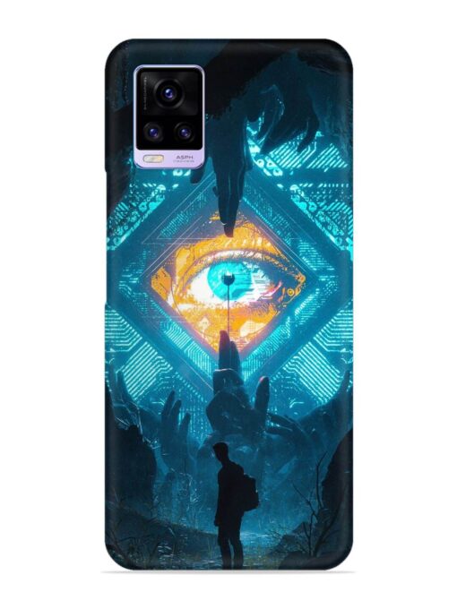 Arcane Eye Snap Case for Vivo V20 Zapvi