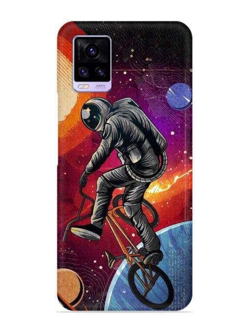 Super Eclipse Bmx Bike Snap Case for Vivo V20 Zapvi