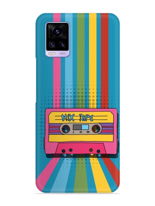 Mix Tape Vactor Snap Case for Vivo V20 Zapvi