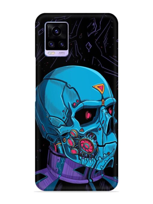 Skull Robo Vector Snap Case for Vivo V20 Zapvi