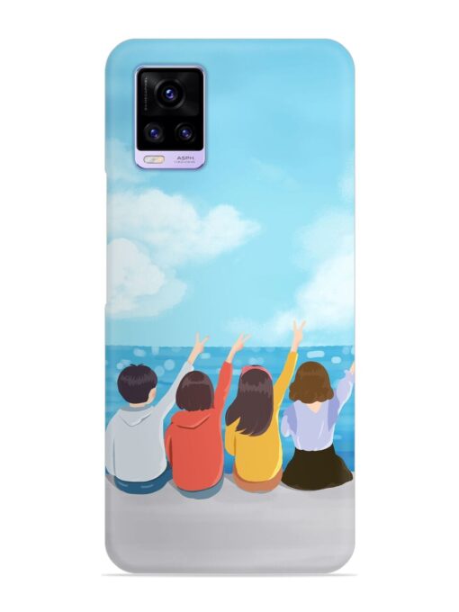 Happy Kids Snap Case for Vivo V20 Zapvi