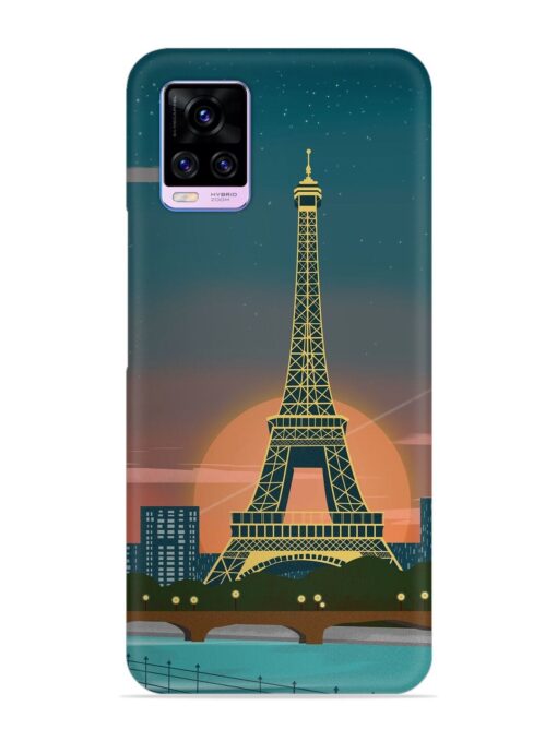 Scenery Architecture France Paris Snap Case for Vivo V20 Pro Zapvi