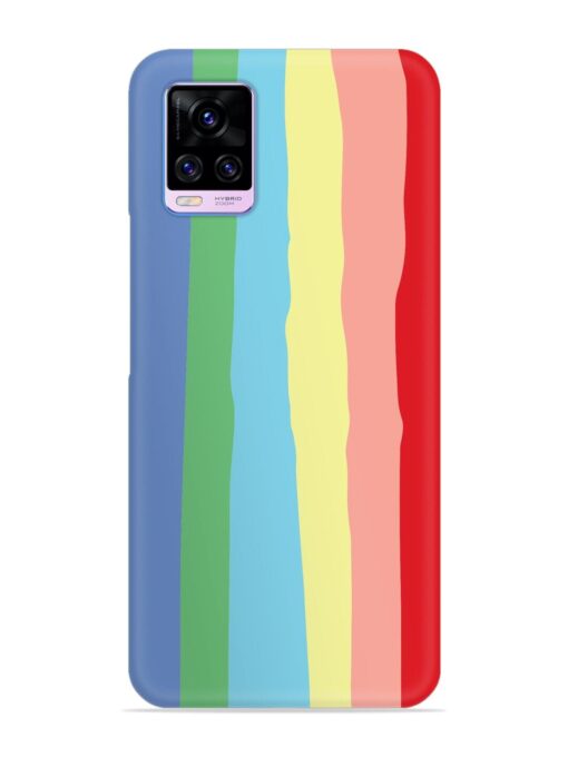 Rainbow Premium Shade Snap Case for Vivo V20 Pro Zapvi