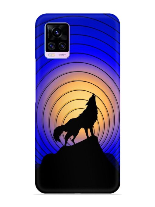 Fox Roaring Design Snap Case for Vivo V20 Pro Zapvi