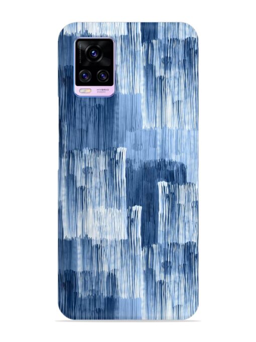 Abstract Pattern Stripes Snap Case for Vivo V20 Pro Zapvi