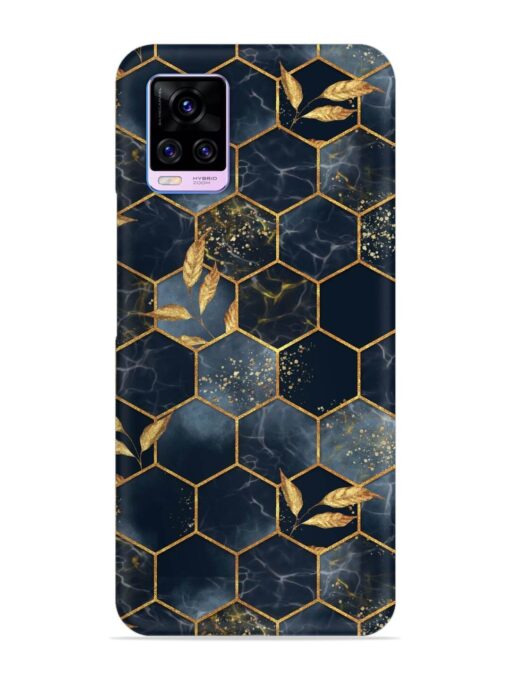 Marble Hexagon Seamless Snap Case for Vivo V20 Pro Zapvi