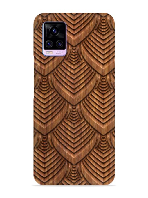 Carved Pattern On Snap Case for Vivo V20 Pro Zapvi