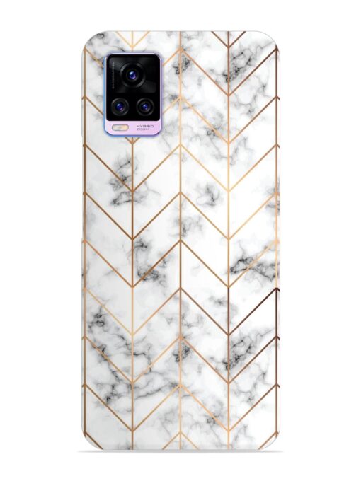 Vector Marble Texture Snap Case for Vivo V20 Pro Zapvi