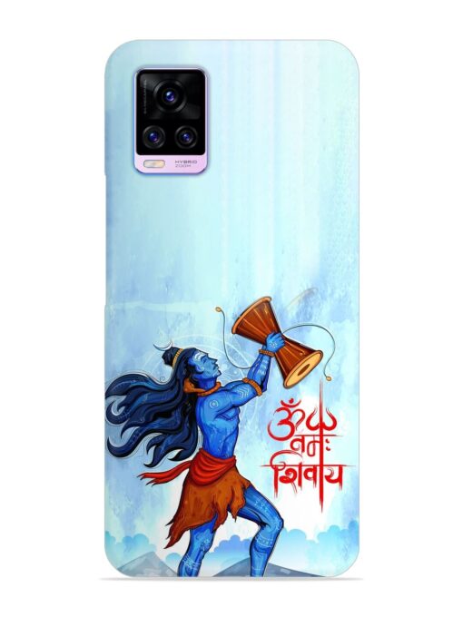 Illustration Lord Shiva Snap Case for Vivo V20 Pro Zapvi