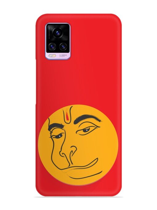 Lord Hanuman Vector Snap Case for Vivo V20 Pro Zapvi