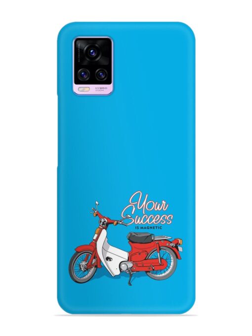 Motorcycles Image Vector Snap Case for Vivo V20 Pro Zapvi