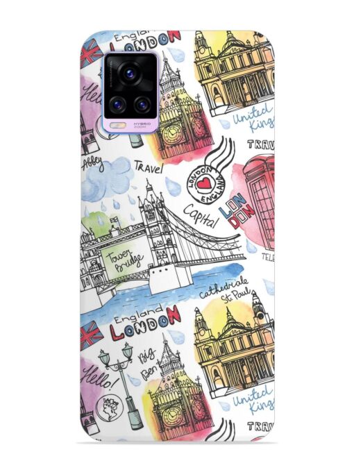 Vector London Landmark Snap Case for Vivo V20 Pro Zapvi