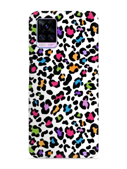 Seamless Leopard Pattern Snap Case for Vivo V20 Pro Zapvi