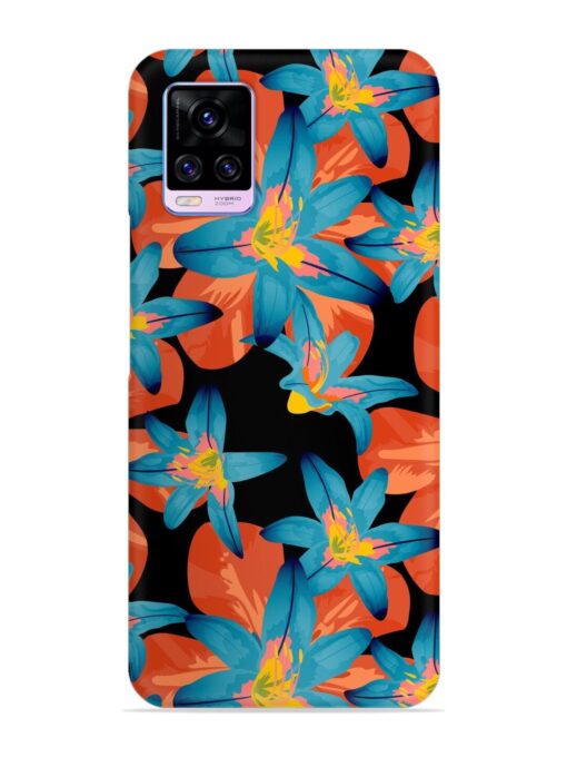 Philippine Flowers Seamless Snap Case for Vivo V20 Pro Zapvi