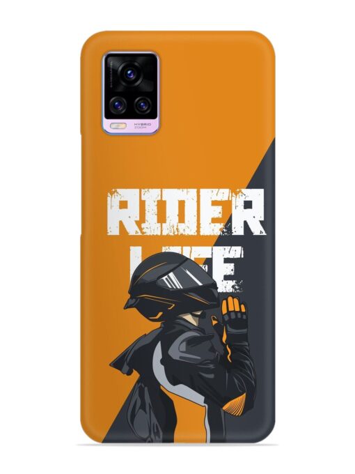 Rider Life Snap Case for Vivo V20 Pro Zapvi