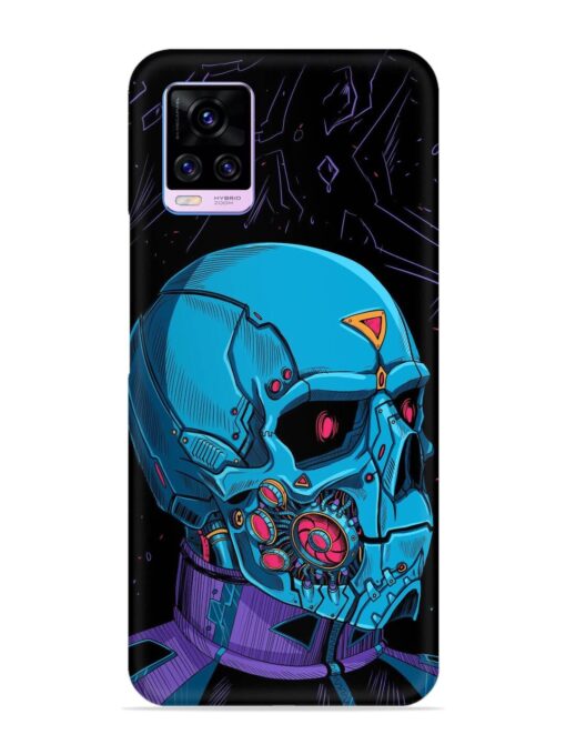 Skull Robo Vector Snap Case for Vivo V20 Pro Zapvi