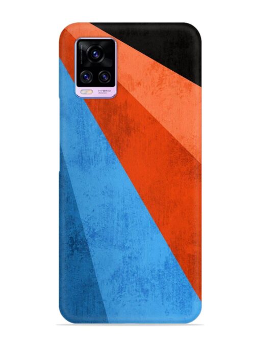 Modern Matte Abstract Snap Case for Vivo V20 Pro Zapvi