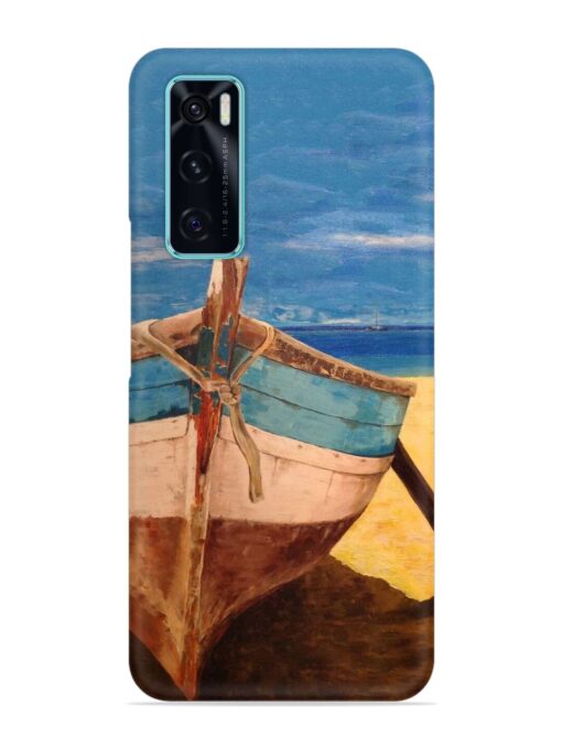 Canvas Painting Snap Case for Vivo V20 Se Zapvi