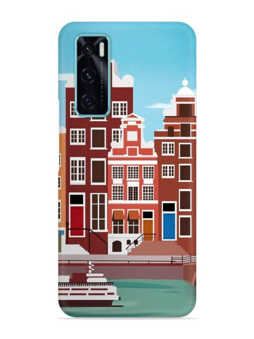 Scenery Architecture Amsterdam Landscape Snap Case for Vivo V20 Se Zapvi