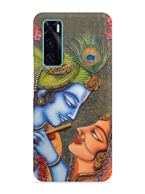 Lord Radha Krishna Flute Art Snap Case for Vivo V20 Se Zapvi