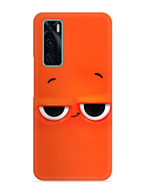 Smiley Face Snap Case for Vivo V20 Se Zapvi