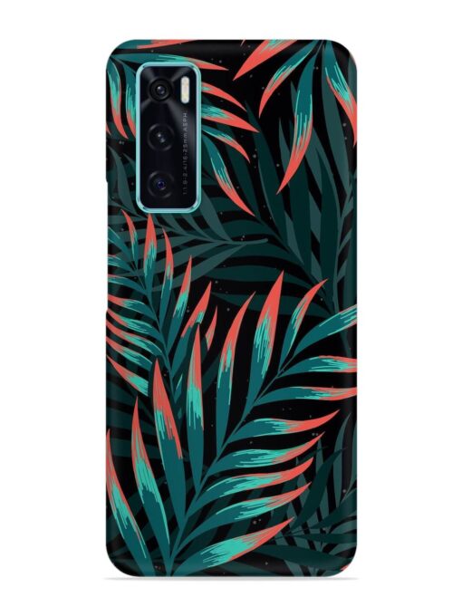 Green Leaf Art Snap Case for Vivo V20 Se Zapvi