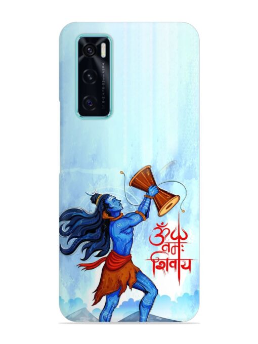 Illustration Lord Shiva Snap Case for Vivo V20 Se Zapvi