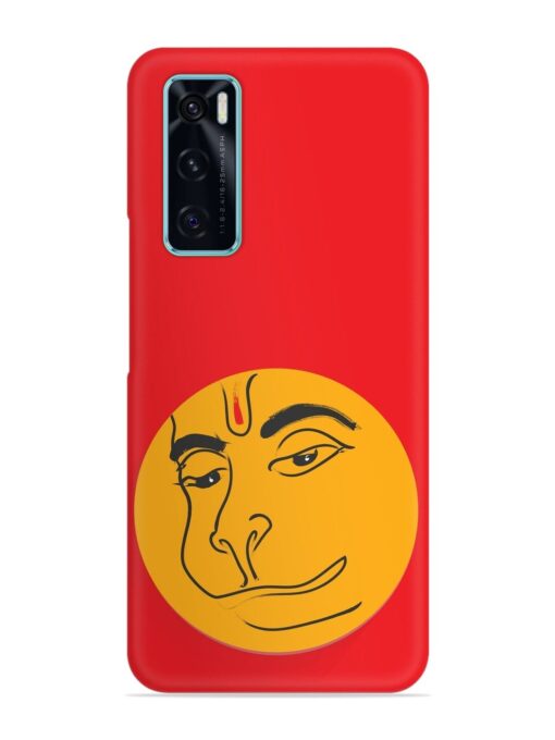 Lord Hanuman Vector Snap Case for Vivo V20 Se Zapvi