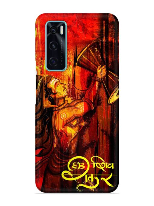 Illustration Lord Shiva Snap Case for Vivo V20 Se Zapvi